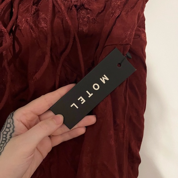 MOTEL ROCKS | Frimala Slip 90’s Grunge Witchy Mini Dress - Picture 6 of 12